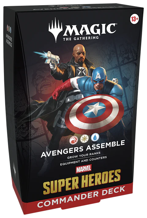 MTG Marvel Avengers Assemble Commander Deck Español
