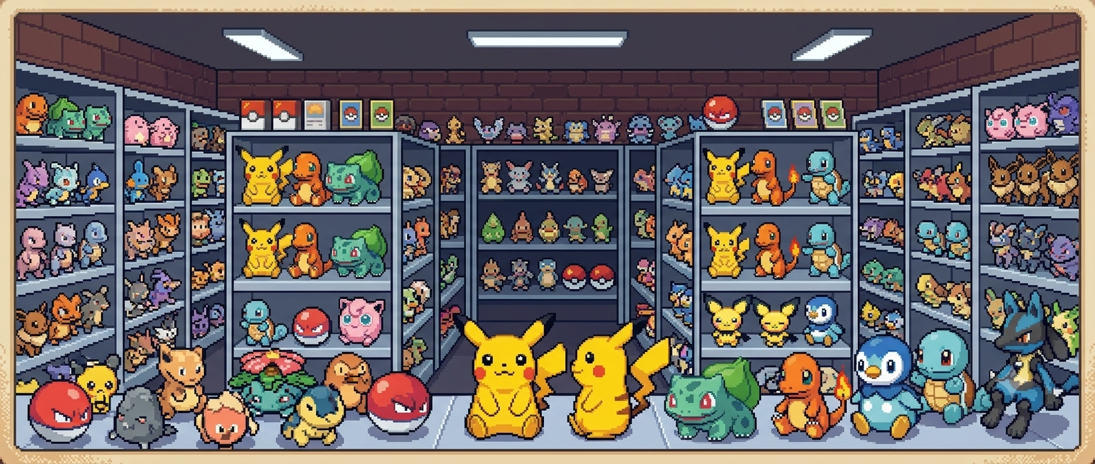PELUCHES POKEMON CENTER