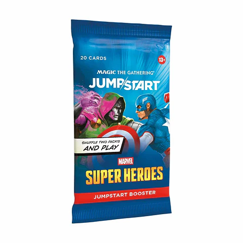 Magic: The Gathering Marvel Super Heroes – Jumpstart Booster (Inglés)