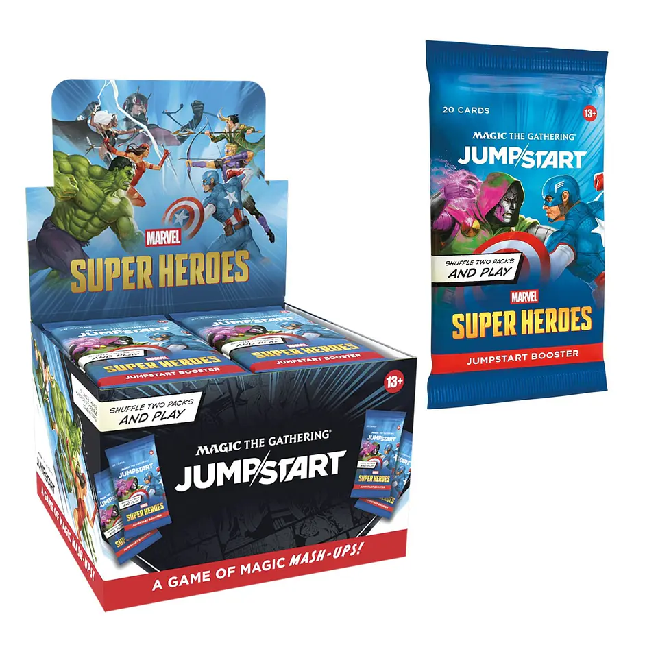Magic: The Gathering Marvel Super Heroes – Jumpstart Booster (Inglés) 2