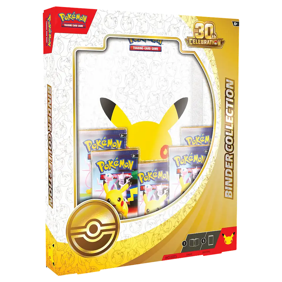 POKÉMON TCG - 30TH CELEBRATION - BINDER COLLECTION (INGLÉS) 7