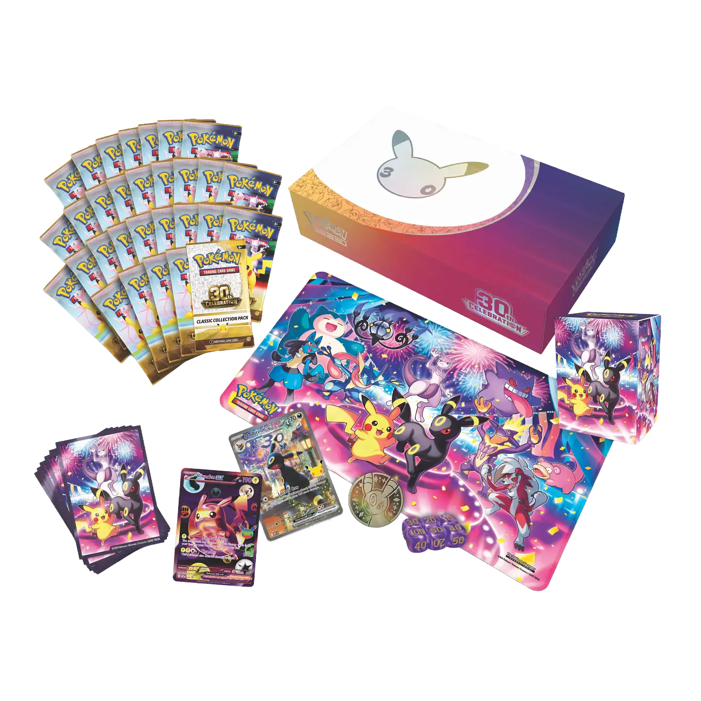 Pokémon TCG 30th Celebration Night Out UPC (Inglés) 7