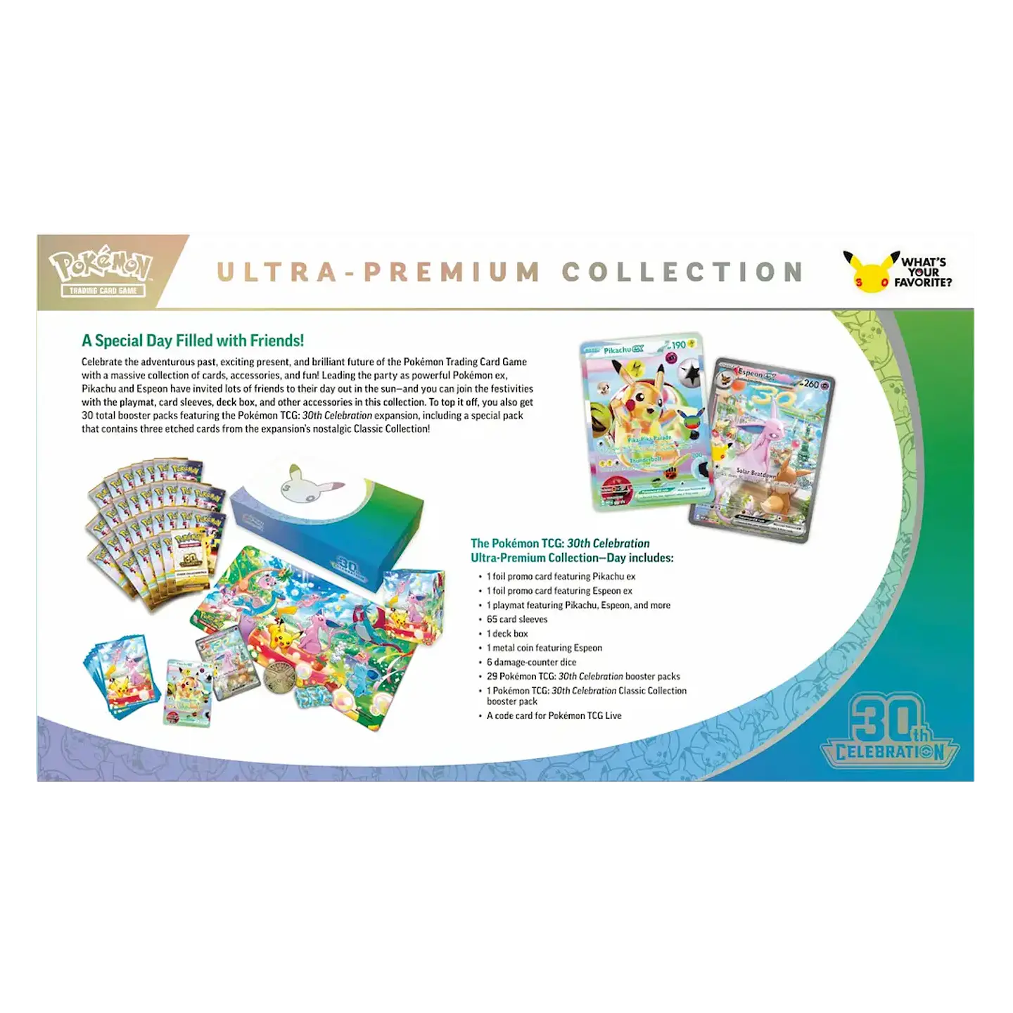 Pokémon TCG 30th Day Out UPC (Español) 7