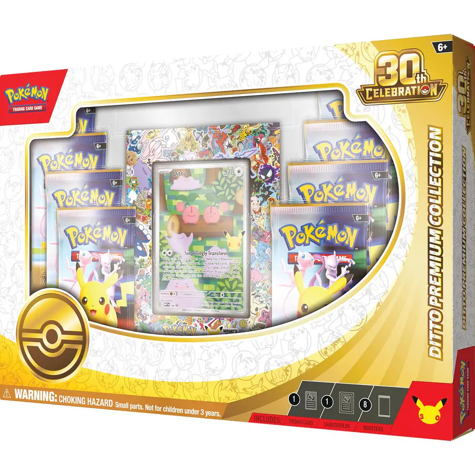 Pokémon TCG: 30th Celebration Ditto Premium Collection (INGLÉS) 2