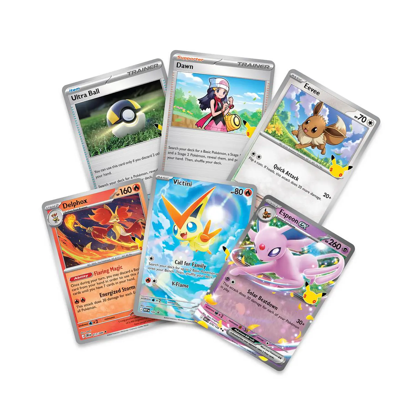 Pokémon TCG: 30th Celebration Battle Deck Espeon ex (Español) 2