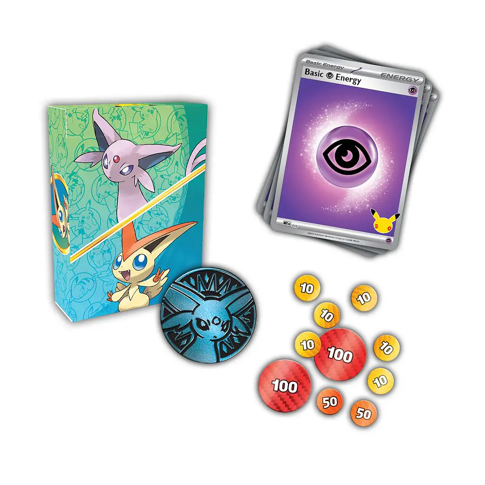 Pokémon TCG: 30th Celebration Battle Deck Espeon ex (Español) 3