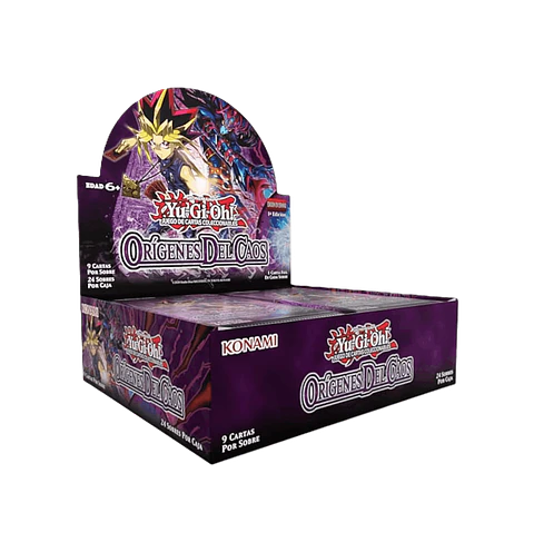 Yu-Gi-Oh! TCG: Origenes del Caos Booster Display (Español)