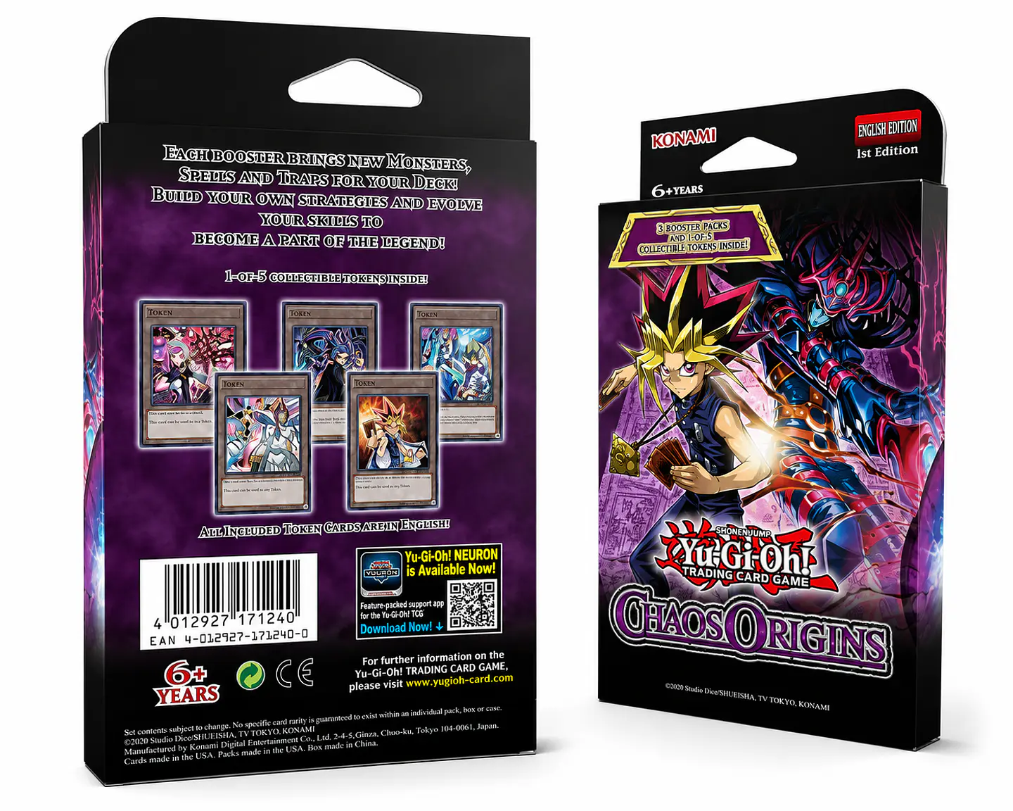 Yu-Gi-Oh! TCG: Origenes del Caos Token Box (Español) 2
