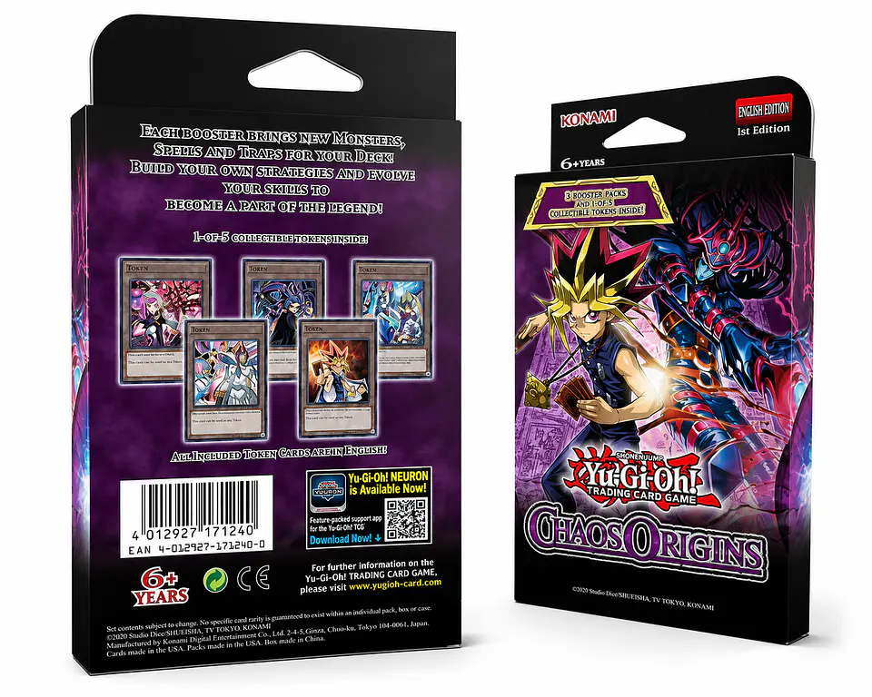 Yu-Gi-Oh! TCG: Origenes del Caos Token Box (Español) 2