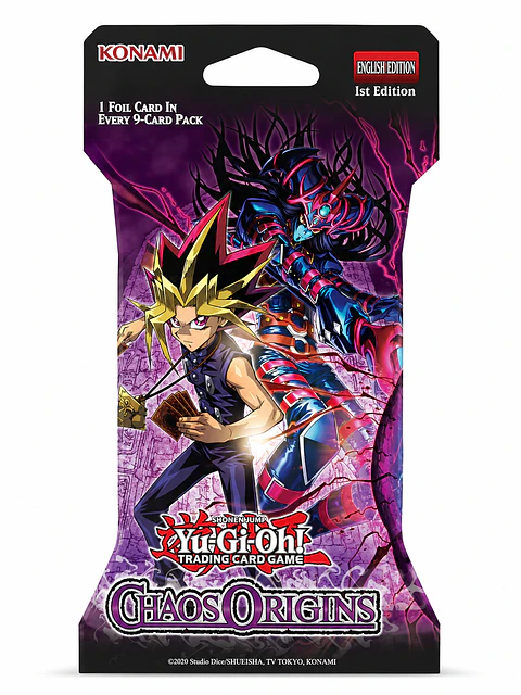 Yu-Gi-Oh! TCG: Chaos Origins Booster Pack (Inglés)