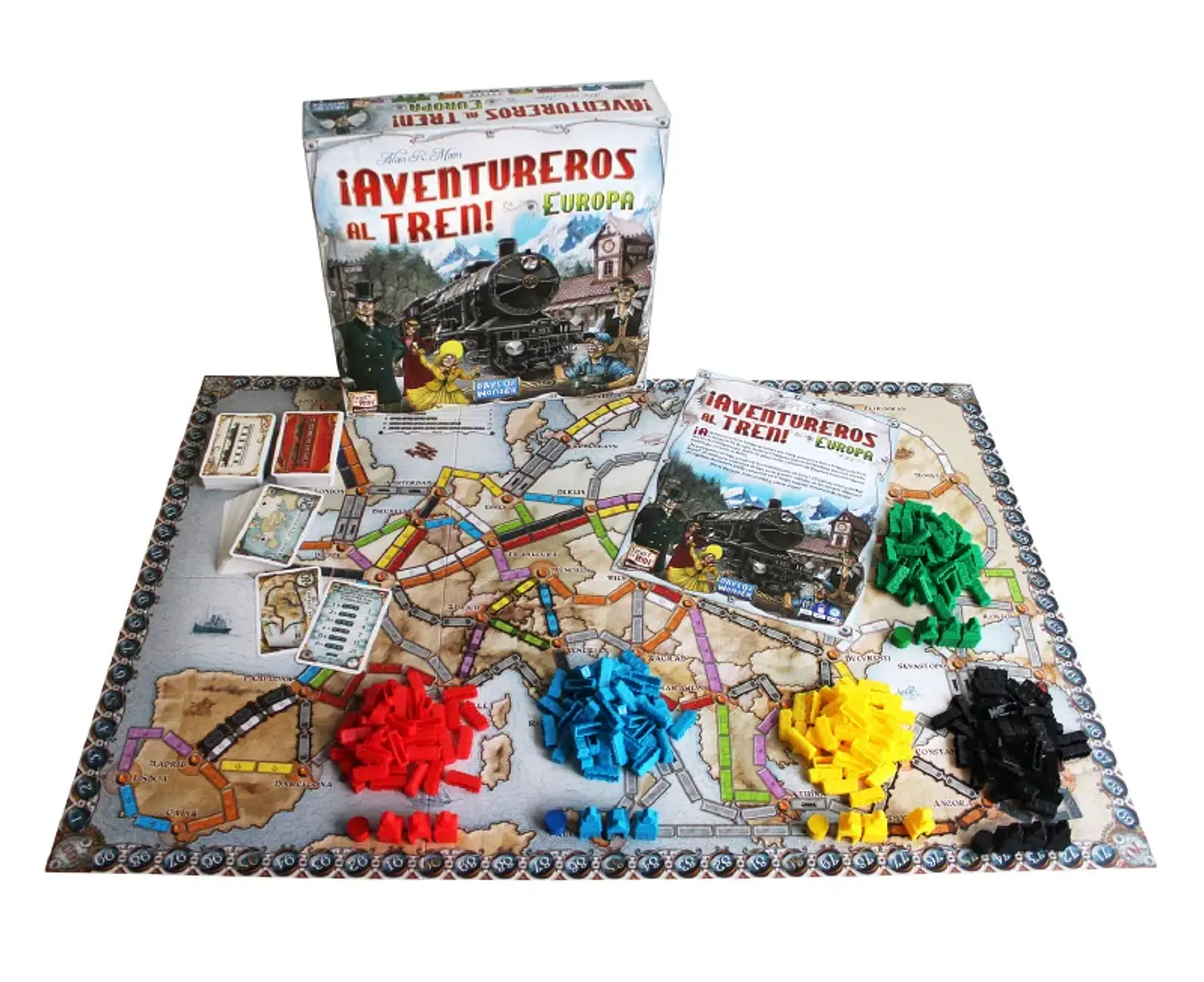 ¡AVENTUREROS AL TREN! EUROPA 2
