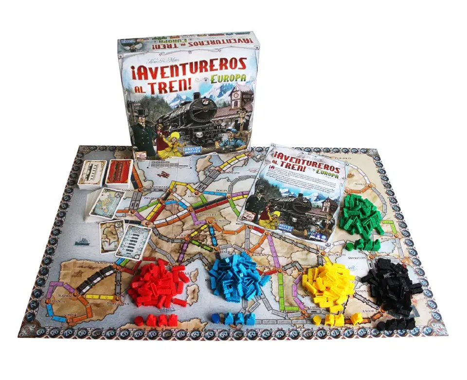 ¡AVENTUREROS AL TREN! EUROPA 2