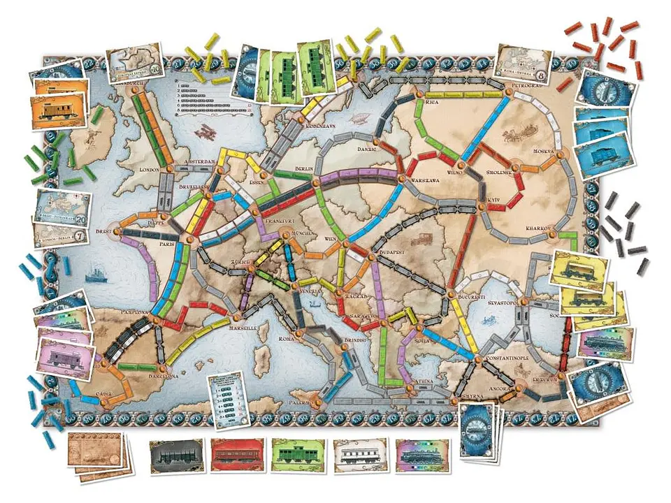 ¡AVENTUREROS AL TREN! EUROPA 3