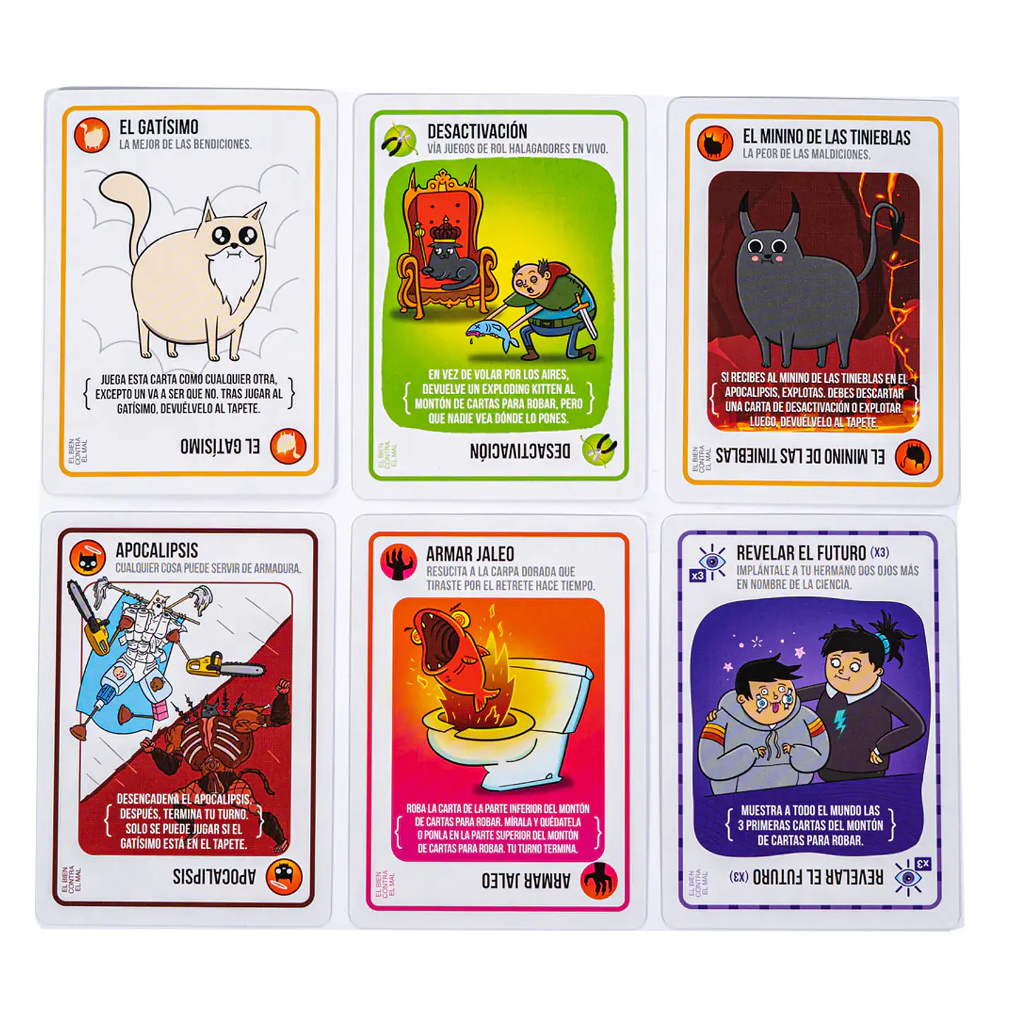 EXPLODING KITTENS EL BIEN CONTRA EL MAL 5