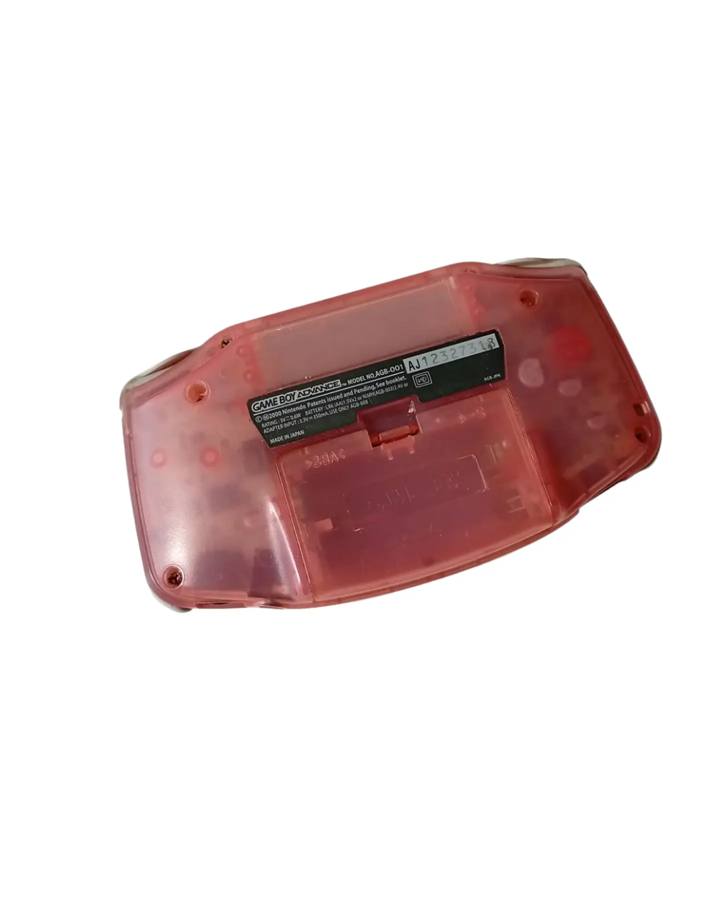 Game Boy Advance Clear Pink (Original) – Usada 3