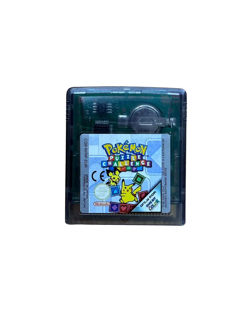 Cartucho Pokémon Puzzle Challenge (Español) Original – Game Boy Color 1