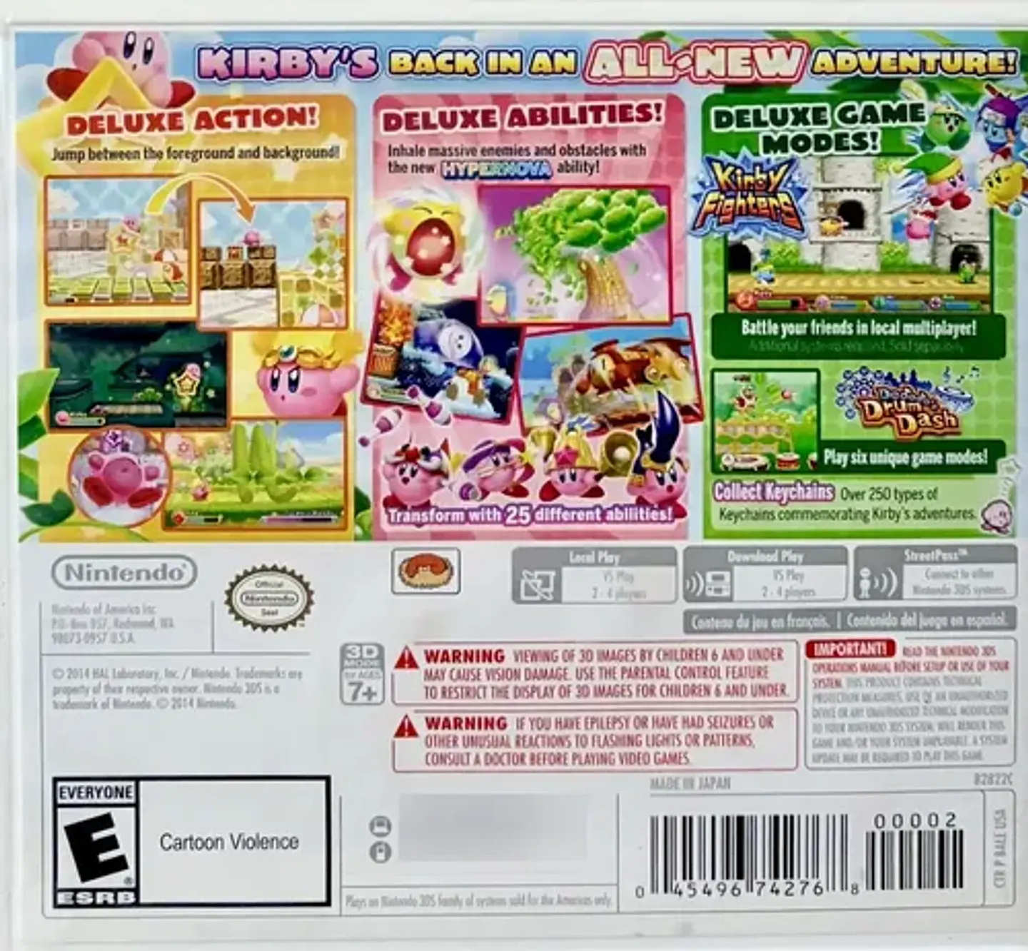 Kirby: Triple Deluxe – Nintendo 3DS (Usado) 5