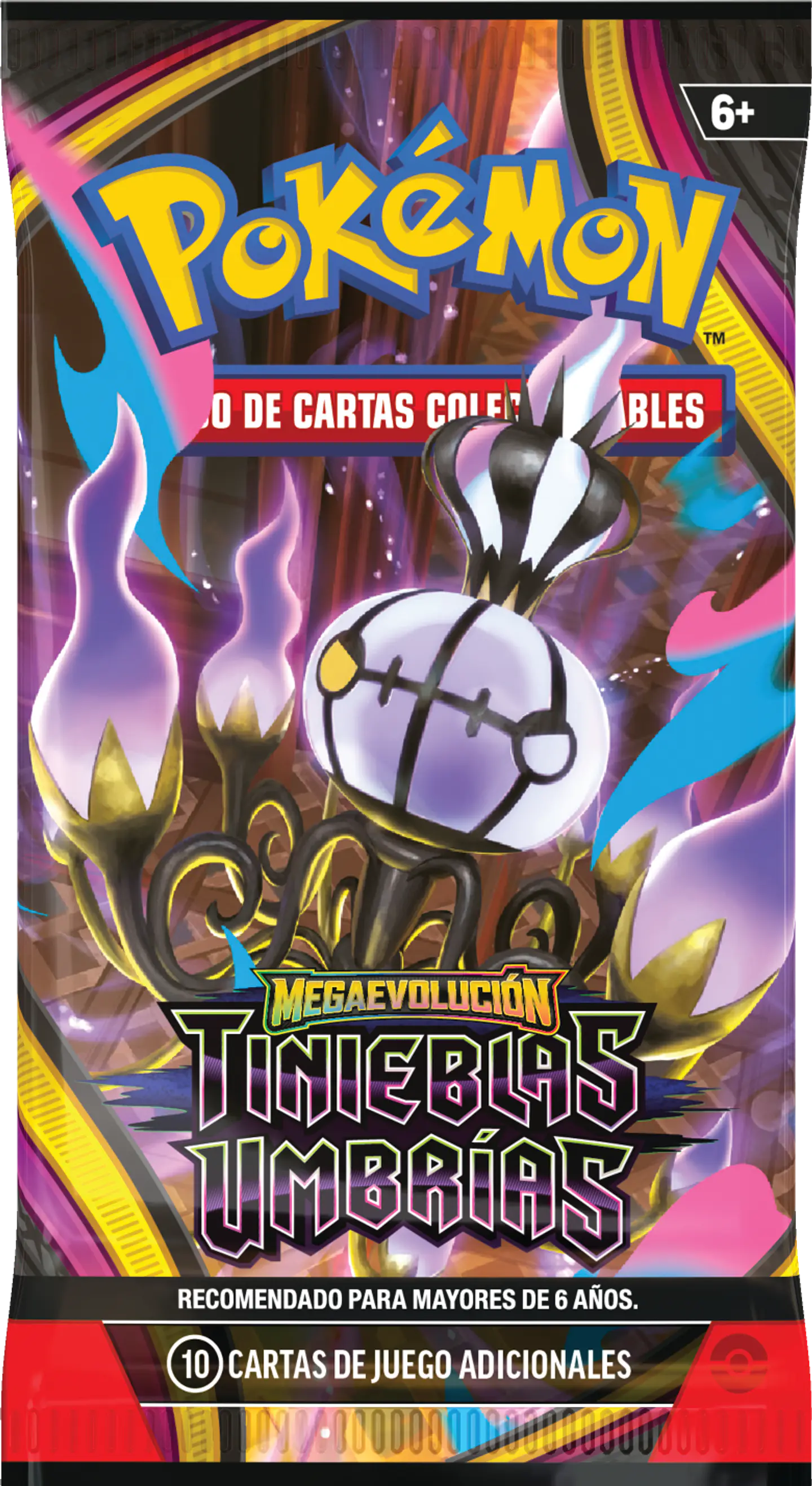 Mega Evolution — Pitch Black Booster Box (Español) 3