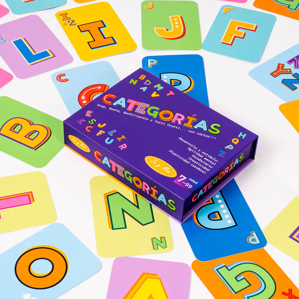 Categorías – Juego de Cartas 2