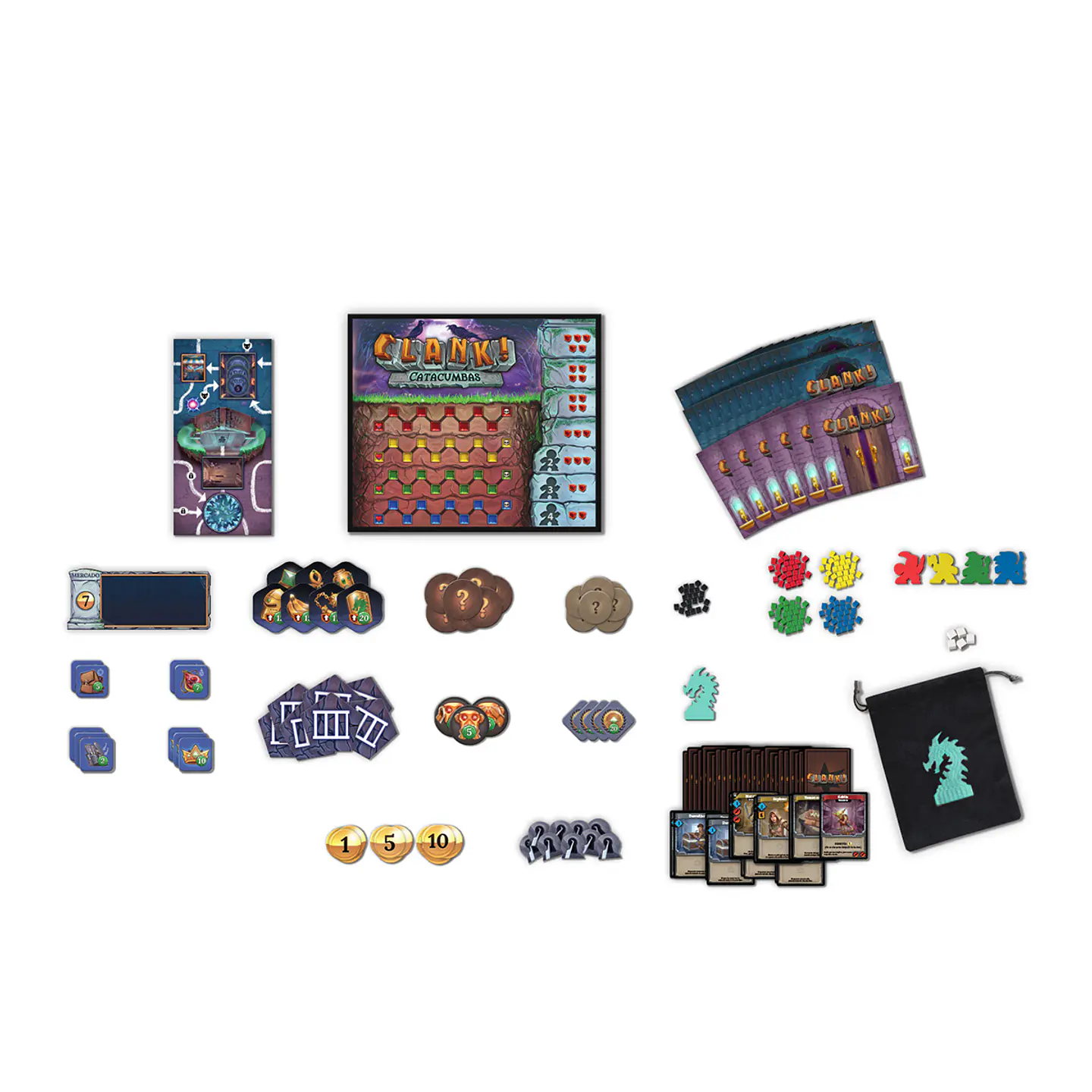 Clank! Catacumbas (Español) Juego de Mesa 2