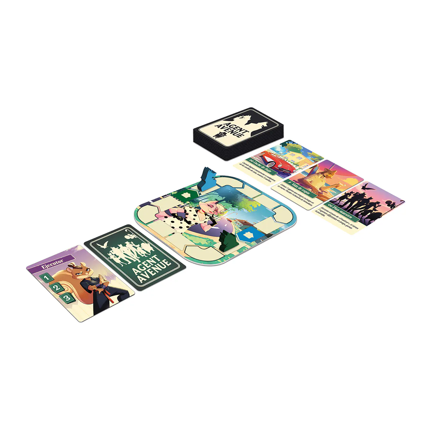 Agent Avenue (Español) Juego de Mesa 2