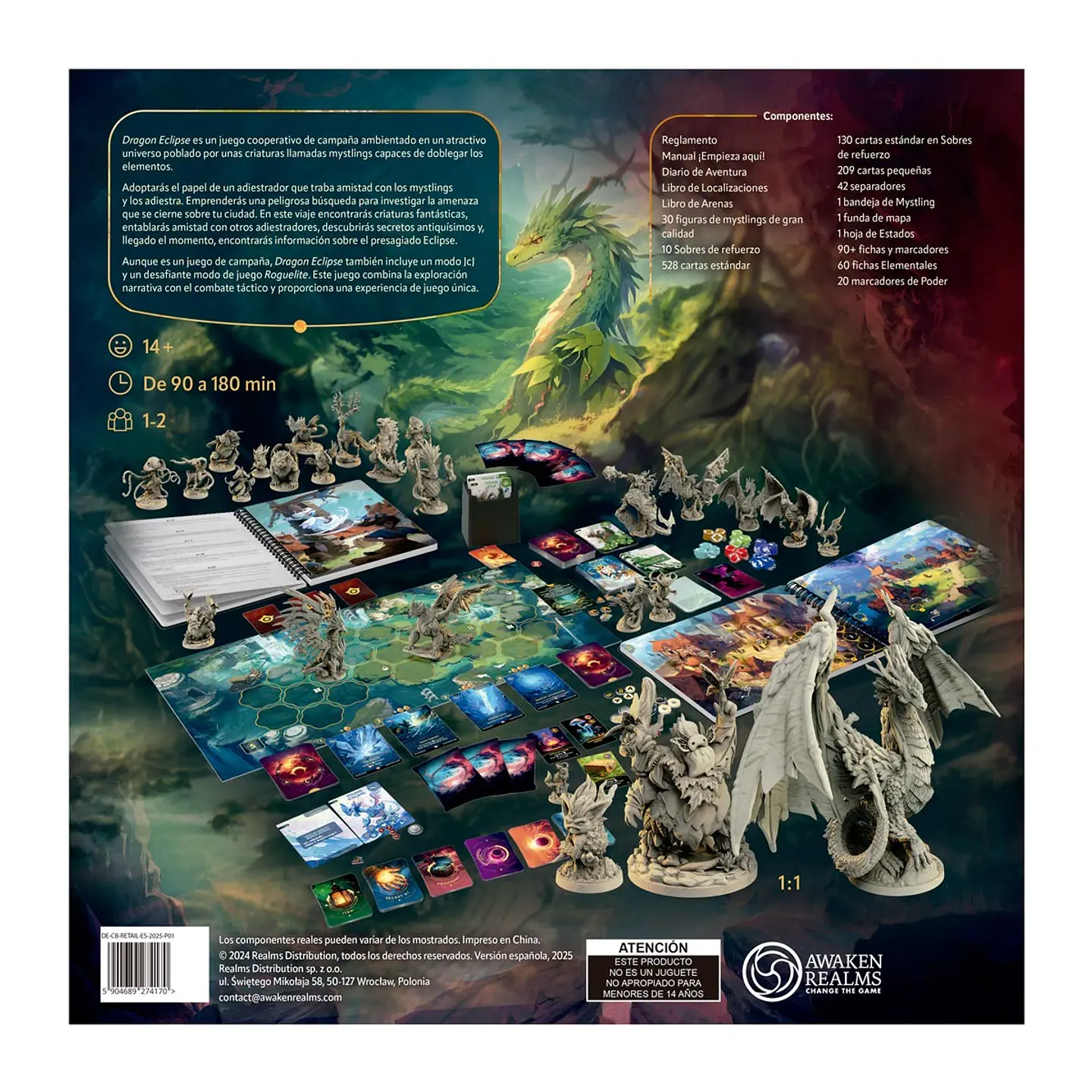 Dragon Eclipse (Español) Juego de Mesa 3