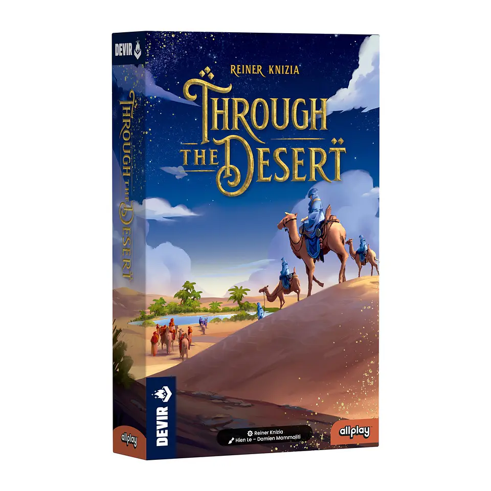 Through the Desert (Español) Juego de Mesa 1