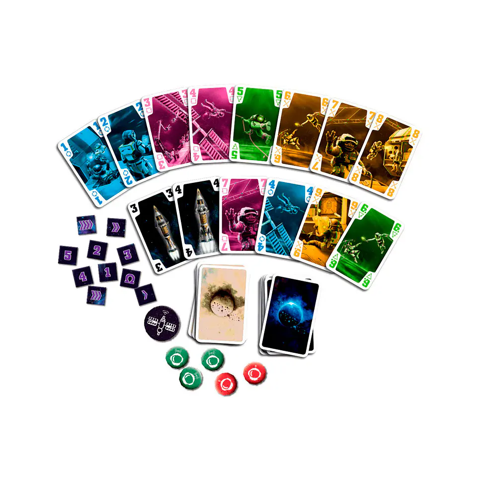La Tripulación: En Busca del Noveno Planeta (Español) Juego de Mesa 3