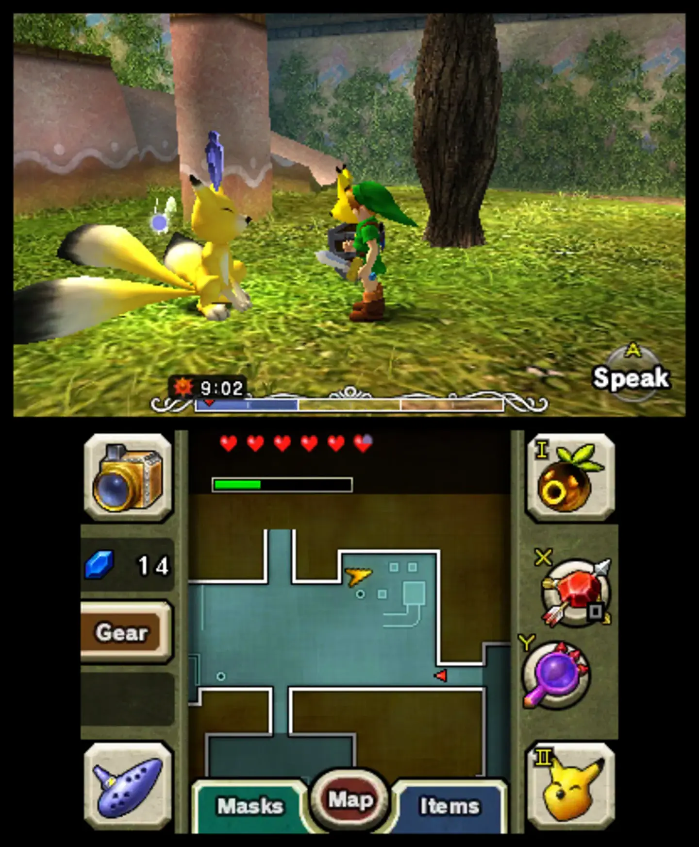 The Legend of Zelda Majora’s Mask 3DS 4