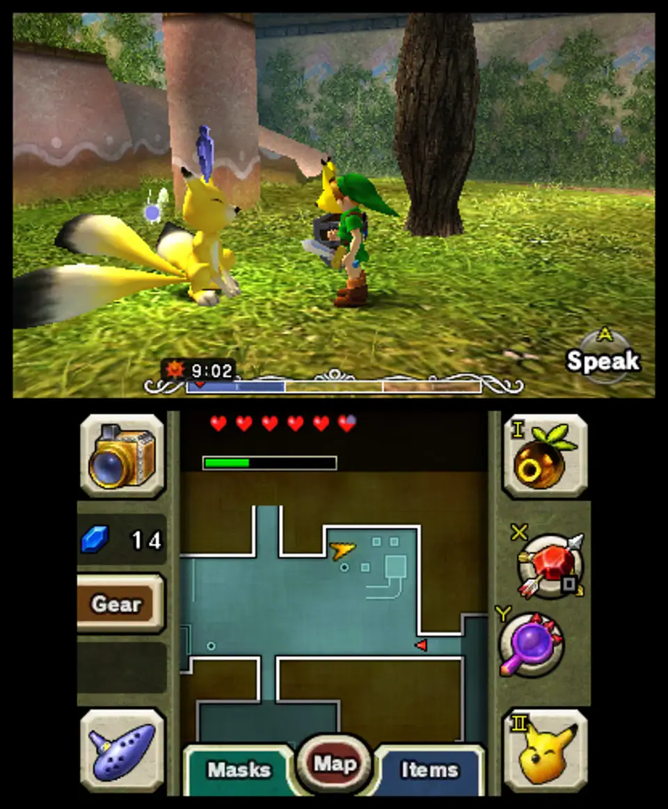 The Legend of Zelda Majora’s Mask 3DS 4