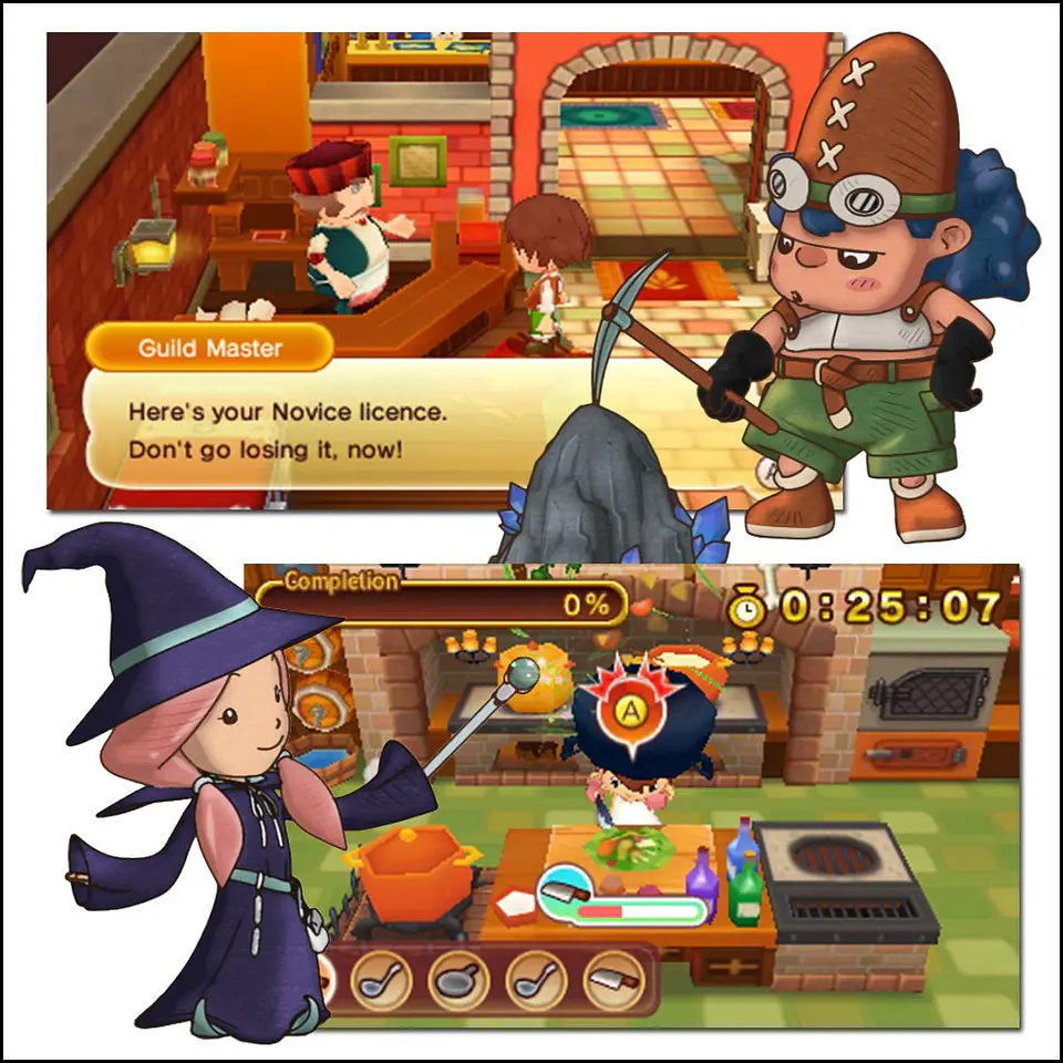Fantasy Life 3DS Usado 2