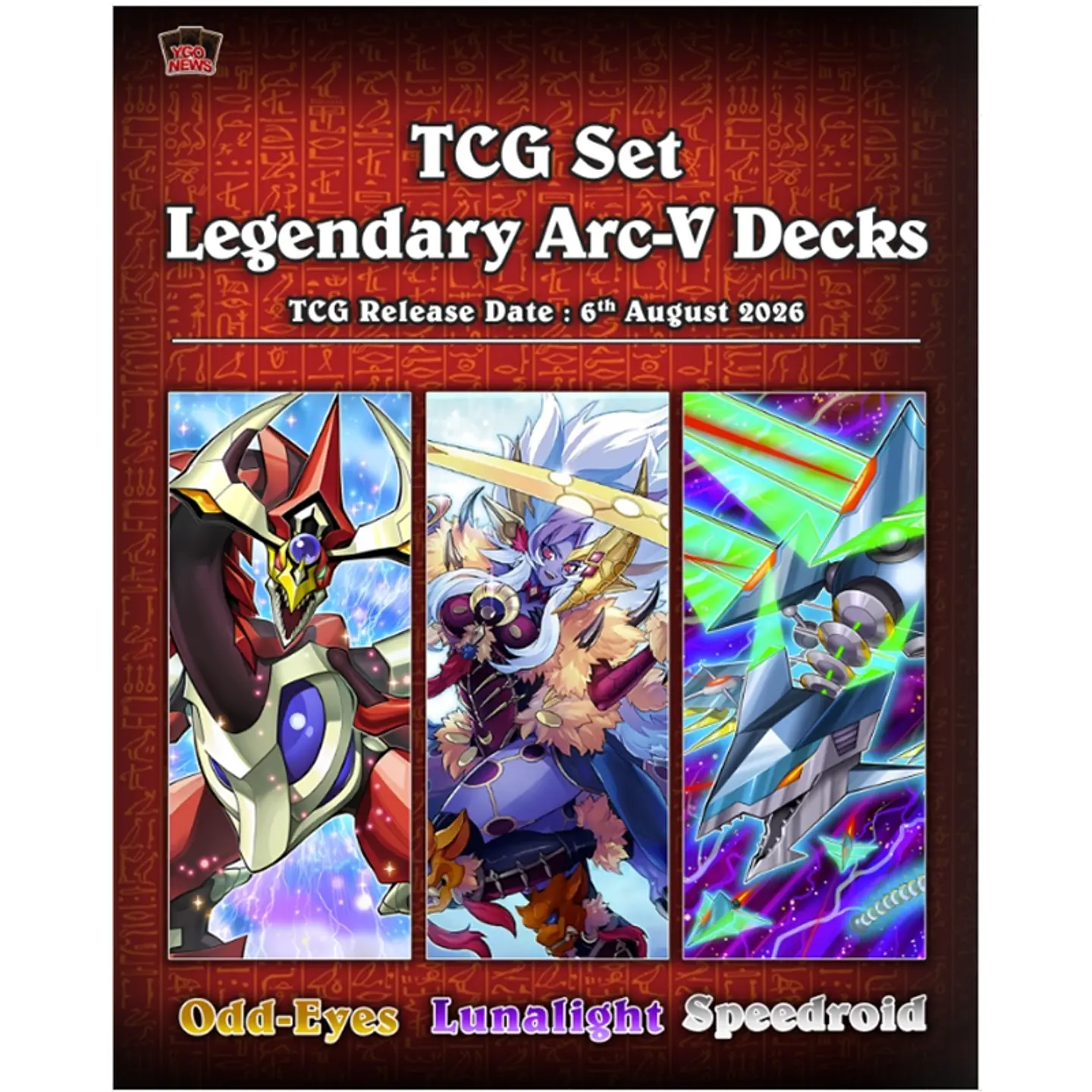 Yu-Gi-Oh! Legendary ARC-V Decks – Inglés 2