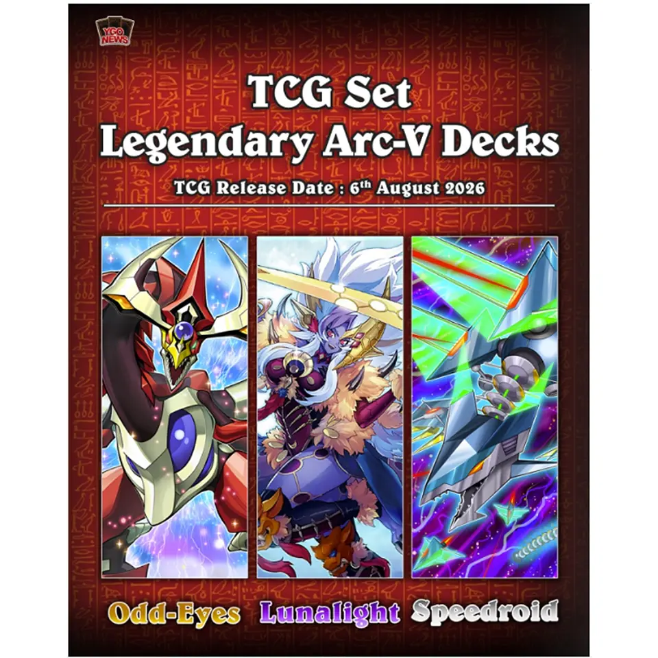 Yu-Gi-Oh! Legendary ARC-V Decks – Inglés 2