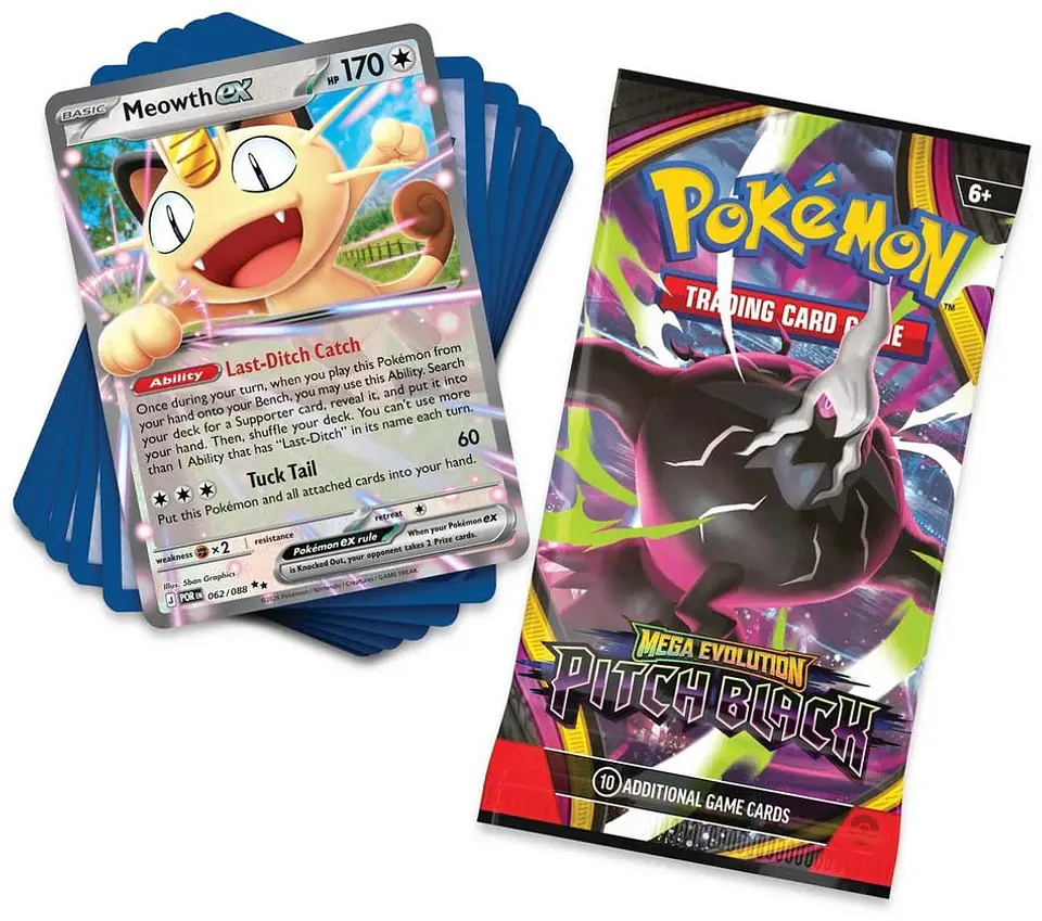 Pokémon TCG: Deck Crafter's Collection 2026 – Meowth ex – ESPAÑOL 4