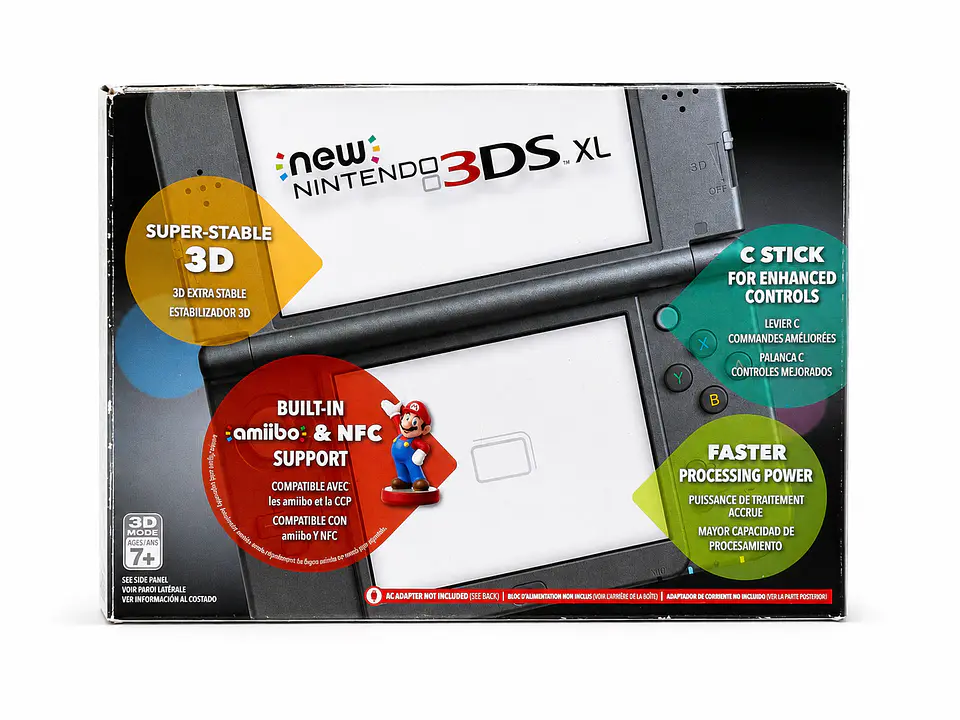 New Nintendo 3DS XL – Metallic Black (Usada) 2