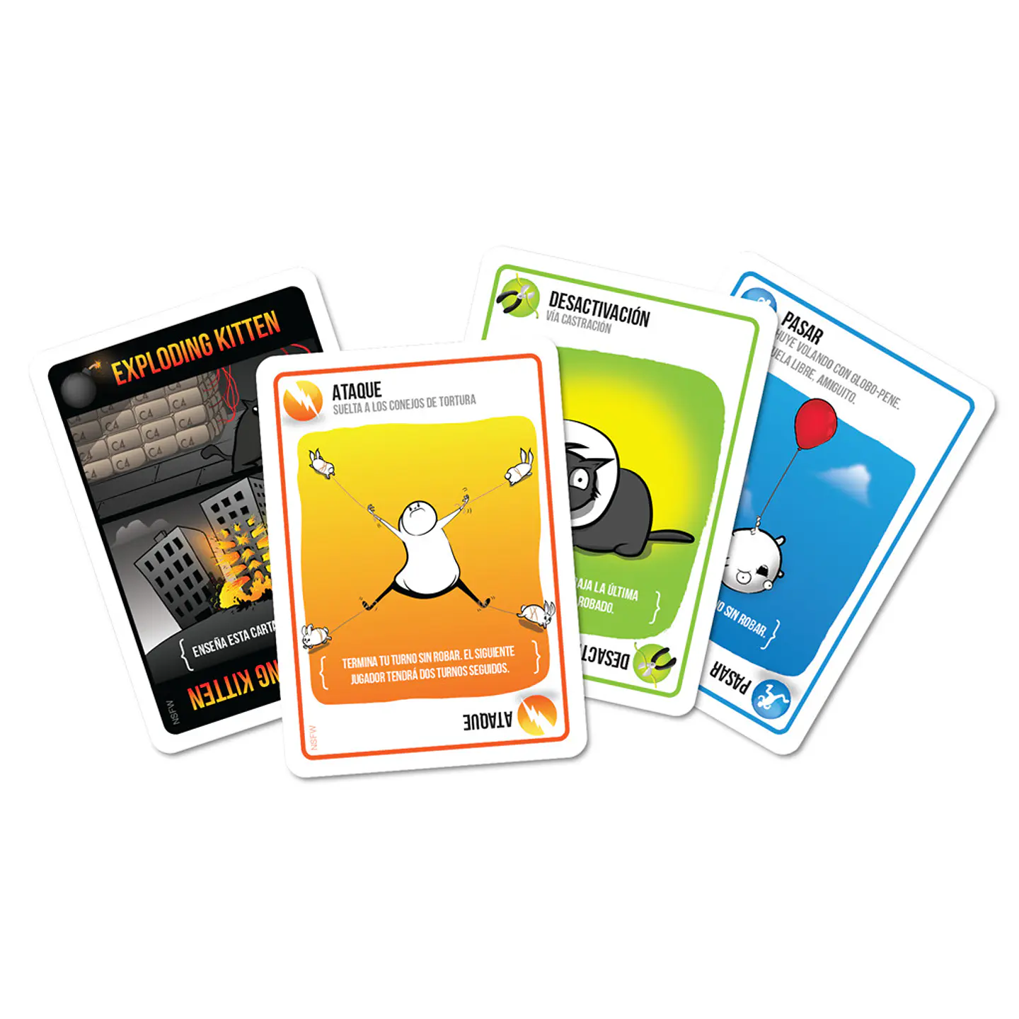 Exploding Kittens: NSFW Edition 3.0 (Pink) 3