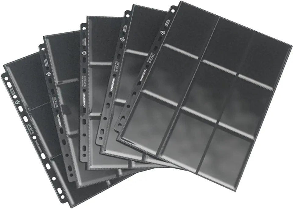 Gamegenic Essential Line – Sideloading 18-Pocket Pages Display Black 2