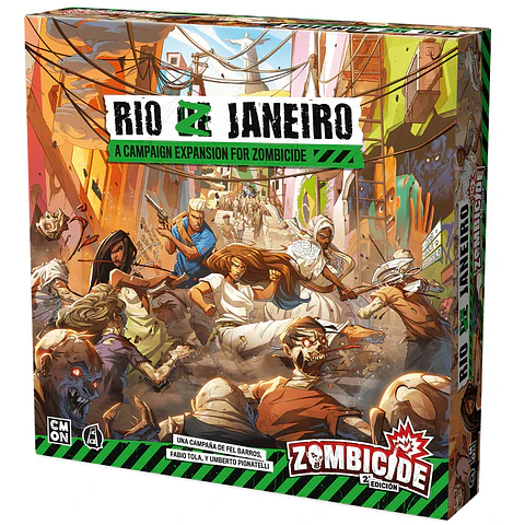 Zombicide: Segunda Edición – Rio Z Janeiro – Expansión