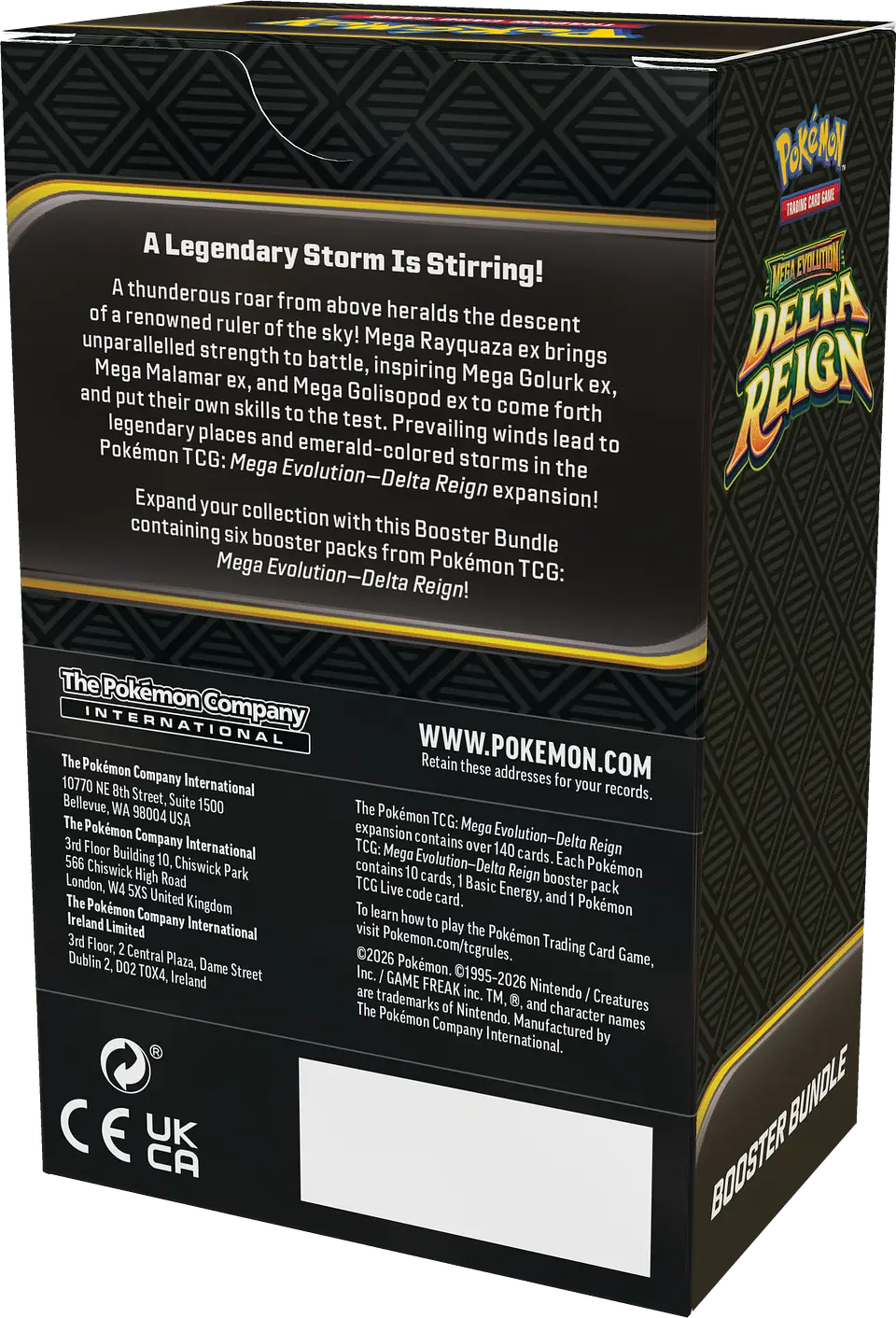 POKÉMON TCG DELTA REIGN BOOSTER BUNDLE (ESPAÑOL) PREVENTA 4
