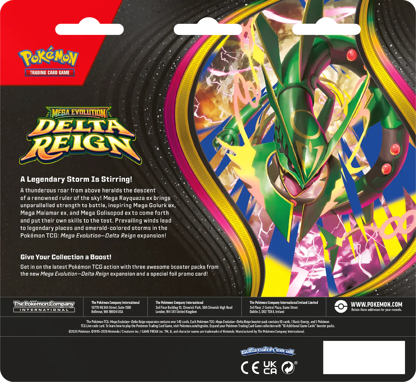 POKÉMON TCG DELTA REIGN 3 PACK BLISTER (ESPAÑOL) PREVENTA 3
