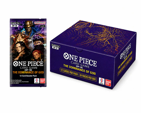 One Piece Card Game – The Dominance of God [OP-18] PREVENTA