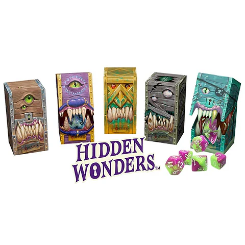 Hidden Wonders Brick – Cajas Misteriosas de Dados Chessex