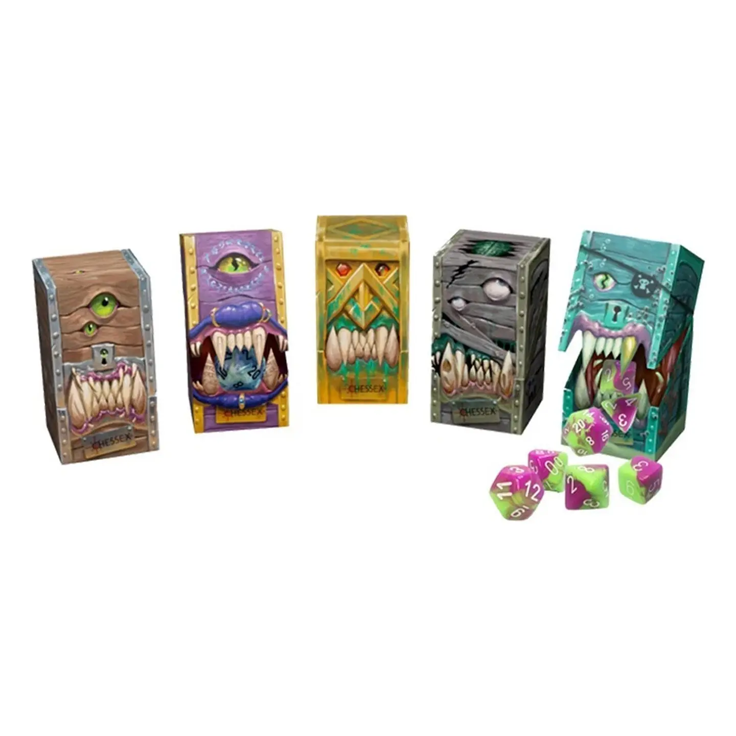 Hidden Wonders Brick – Cajas Misteriosas de Dados Chessex 3