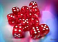 Chessex Dice Block – Translucent Red/White 16mm D6 (12 Dados) - Miniatura 3