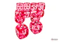 Chessex Dice Block – Translucent Pink/White 16mm D6 (12 Dados) - Miniatura 2