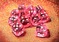 Chessex Dice Block – Translucent Pink/White 16mm D6 (12 Dados) - Miniatura 3