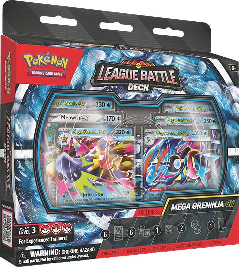 Pokémon TCG: Mega Greninja ex League Battle Deck (ES)
