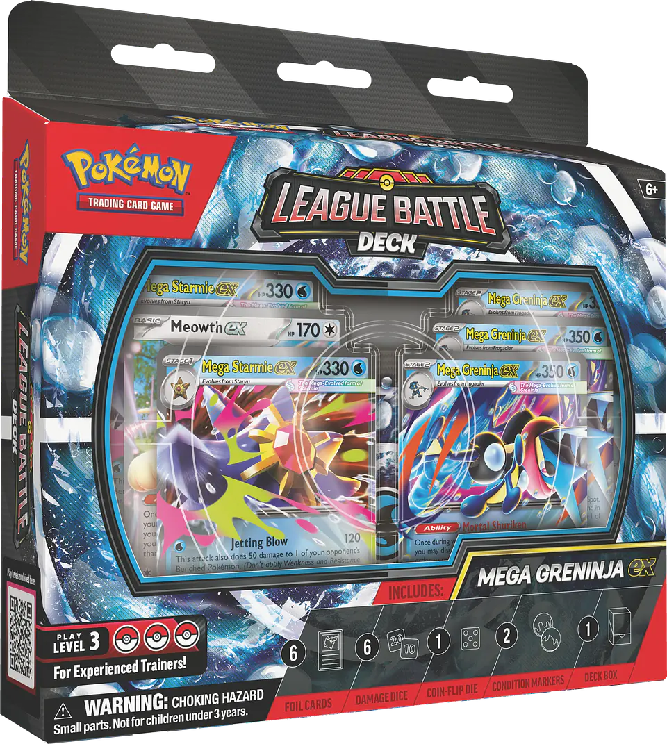 Pokémon TCG: Mega Greninja ex League Battle Deck (ES) 1