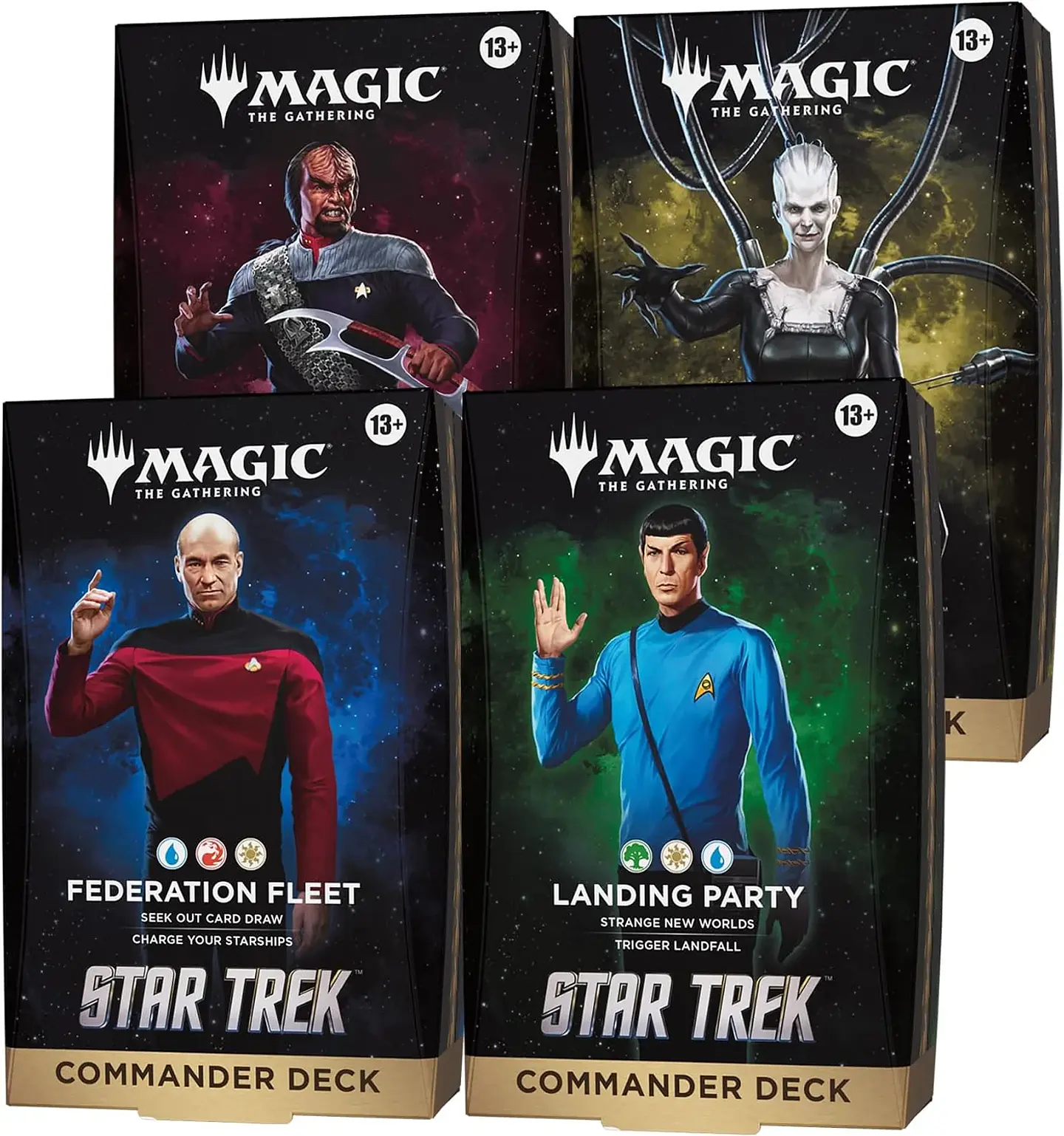 MTG: Star Trek – Commander Decks (Set de 4) 1