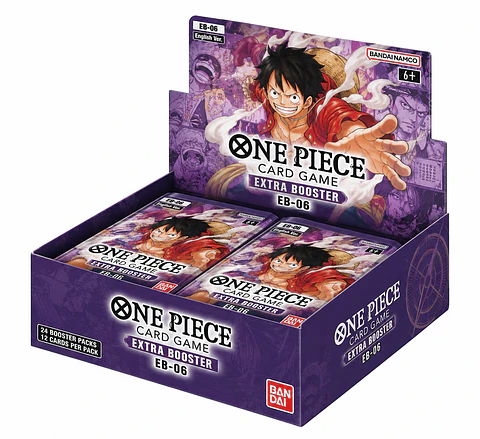 ONE PIECE CARD GAME – EXTRA BOOSTER EB-06 – BOOSTER BOX (RESERVA) 